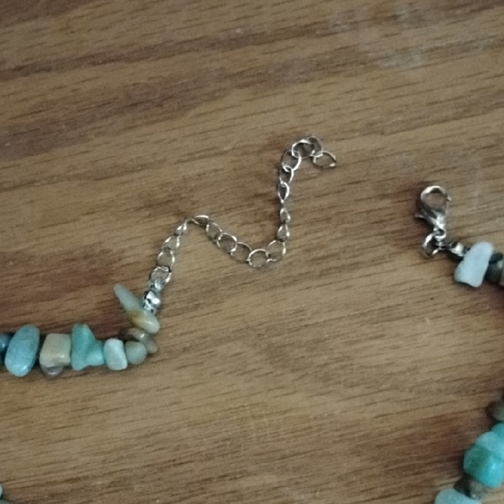 Turquoise Stone Necklace- 5/$20 - Picture 3 of 4